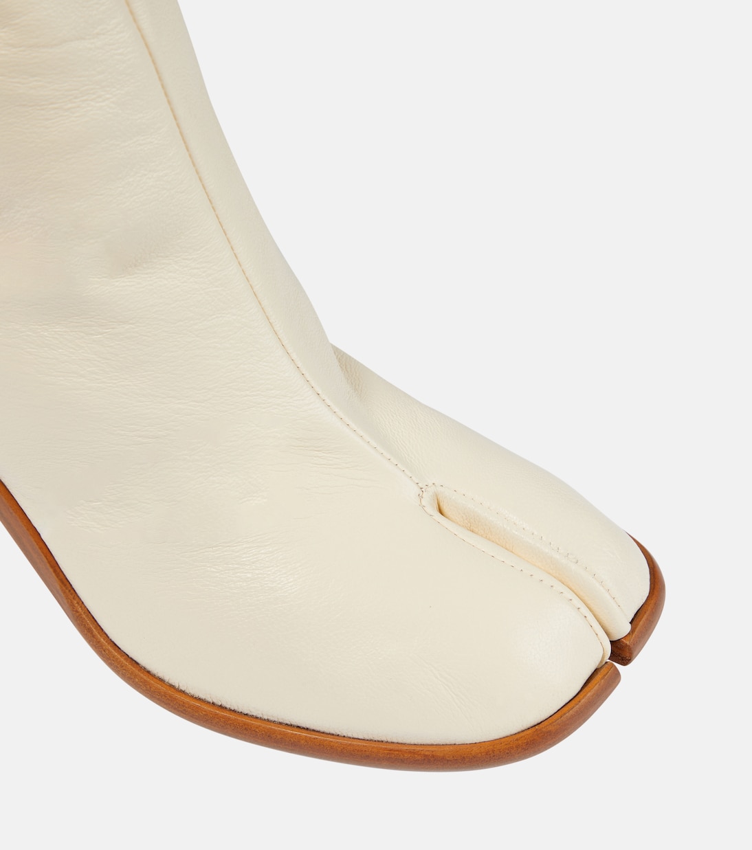 Tabi leather knee-high boots | Maison Margiela