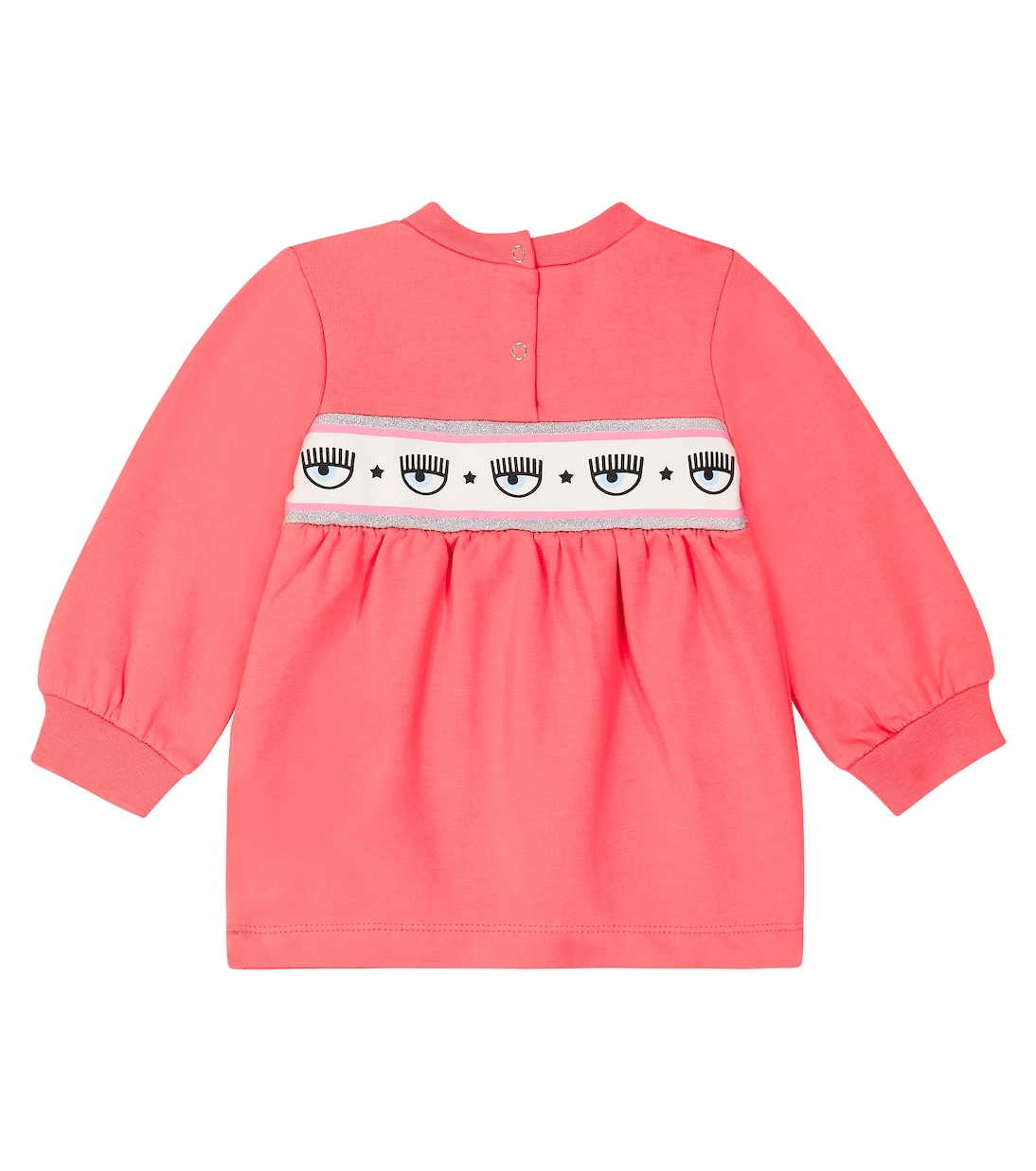 x Chiara Ferragni, Bébé – Robe en coton mélangé | Monnalisa