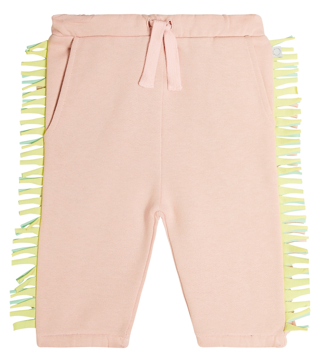 Baby fringed cotton sweatpants | Stella McCartney Kids