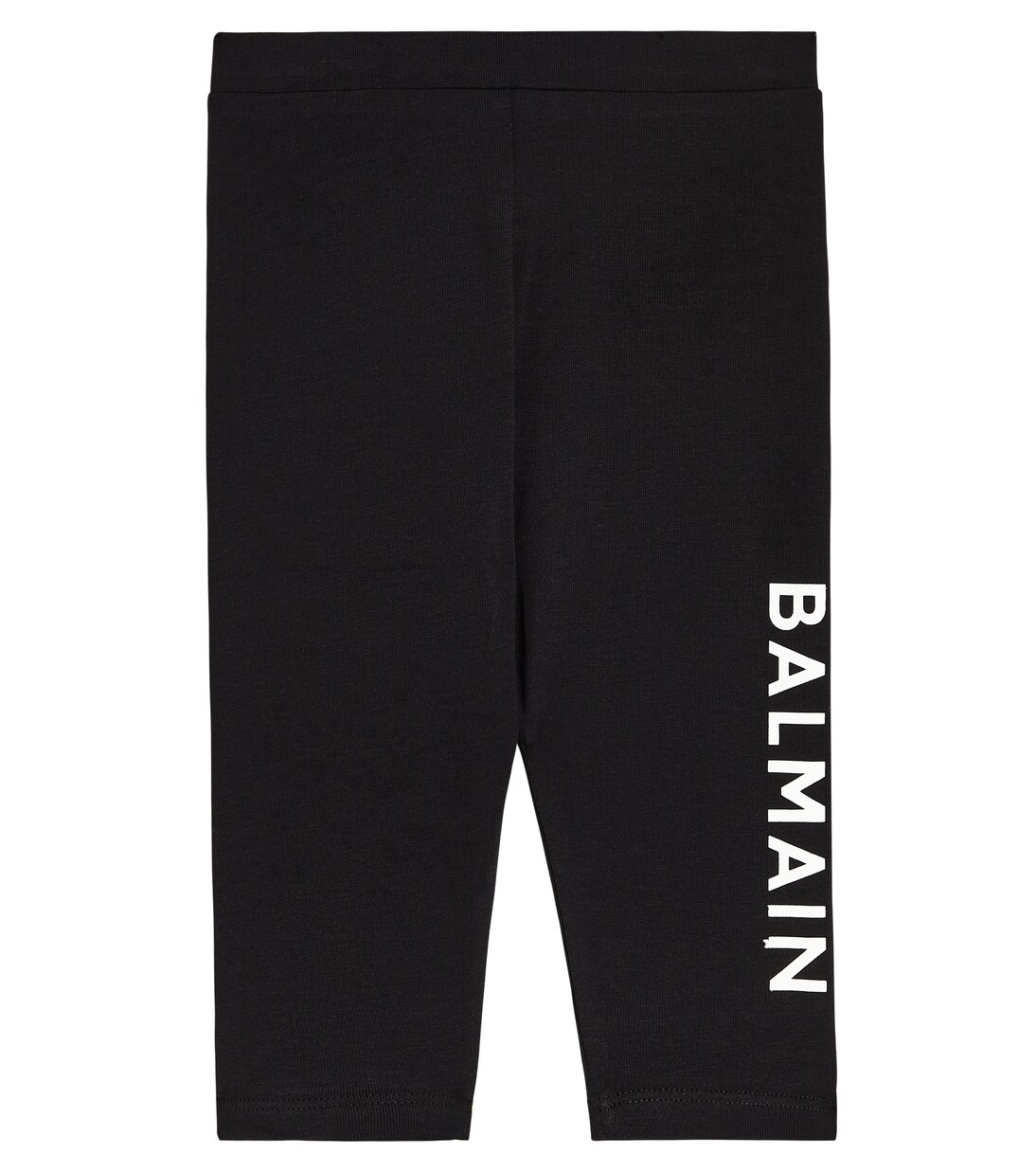 Baby logo cotton-blend leggings | Balmain Kids