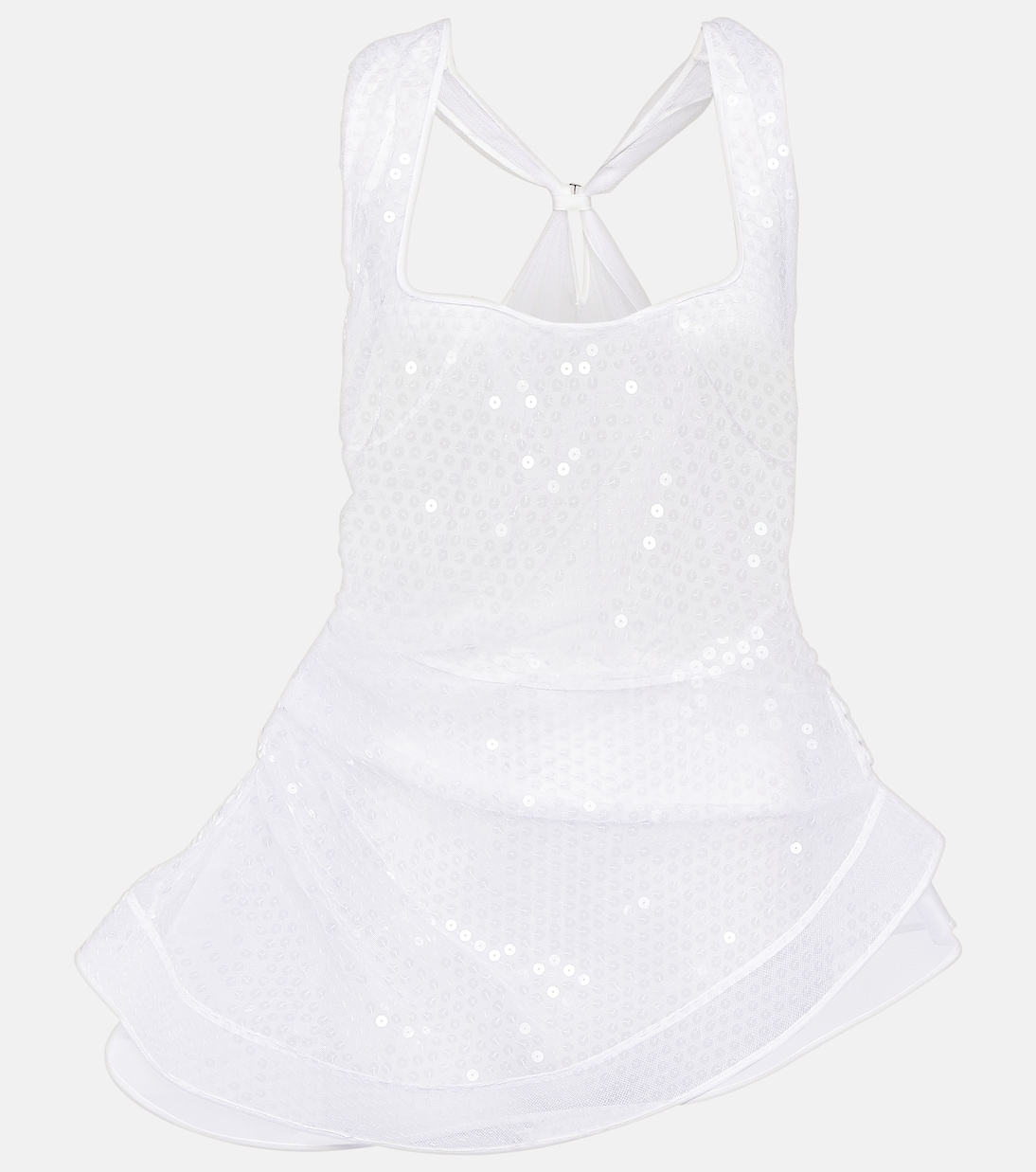 Top Le Débardeur Perle mit Pailletten | Jacquemus