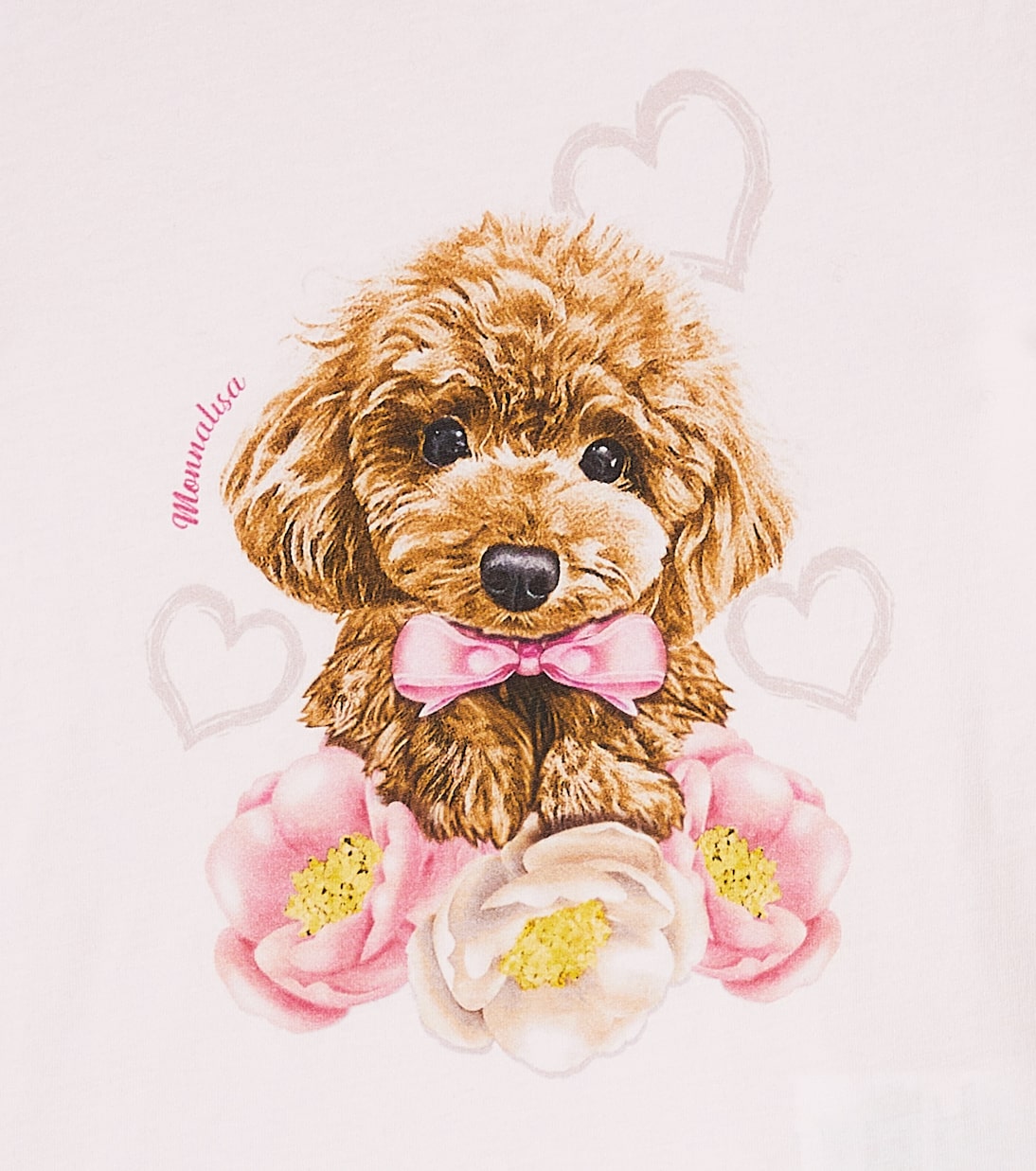 Printed cotton jersey top | Monnalisa