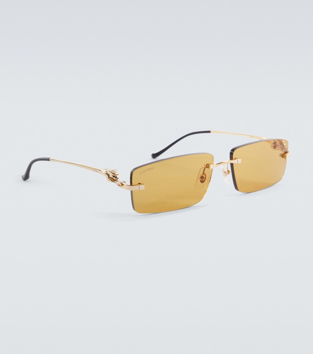 Eckige Sonnenbrille Panthère de Cartier | Cartier Eyewear Collection