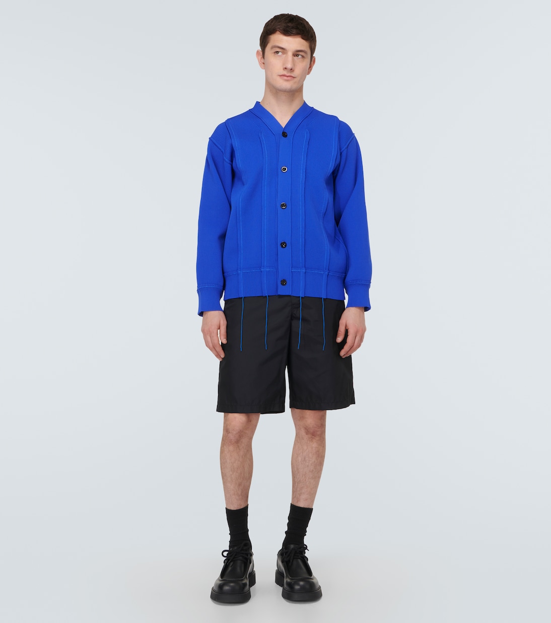 Distressed cardigan | Sacai