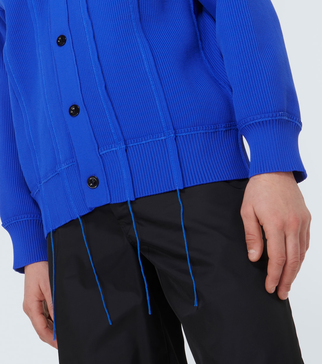 Distressed cardigan | Sacai