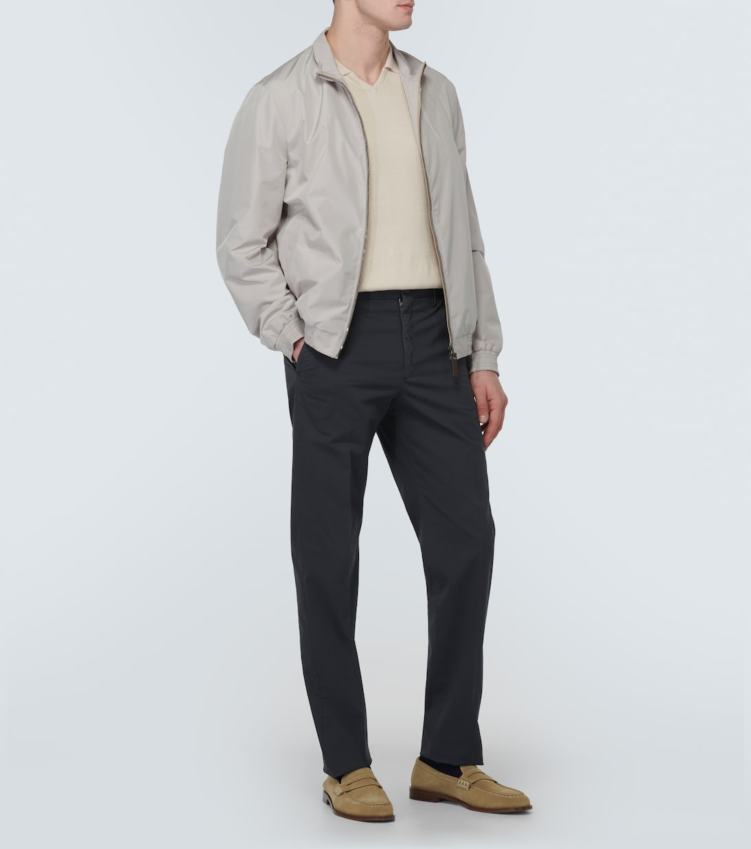 Loafers Perry aus Veloursleder | Manolo Blahnik