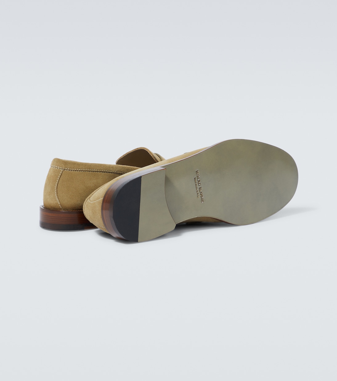 Loafers Perry aus Veloursleder | Manolo Blahnik