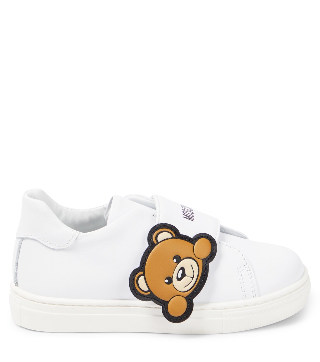 Teddy Bear leather sneakers | Moschino Kids