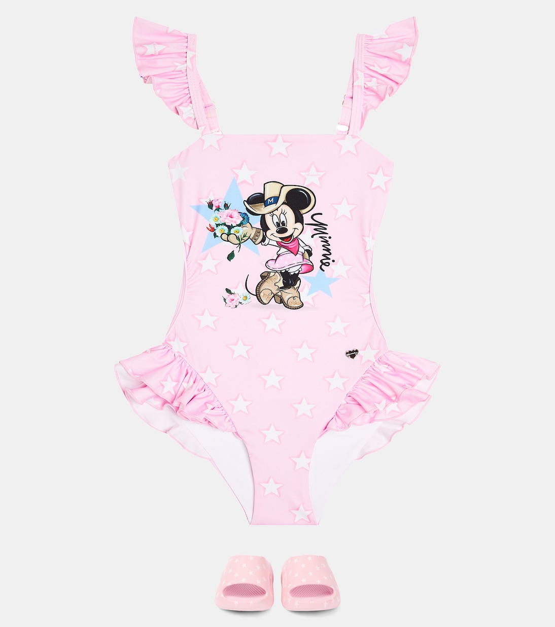 x Disney® printed swimsuit  | Monnalisa