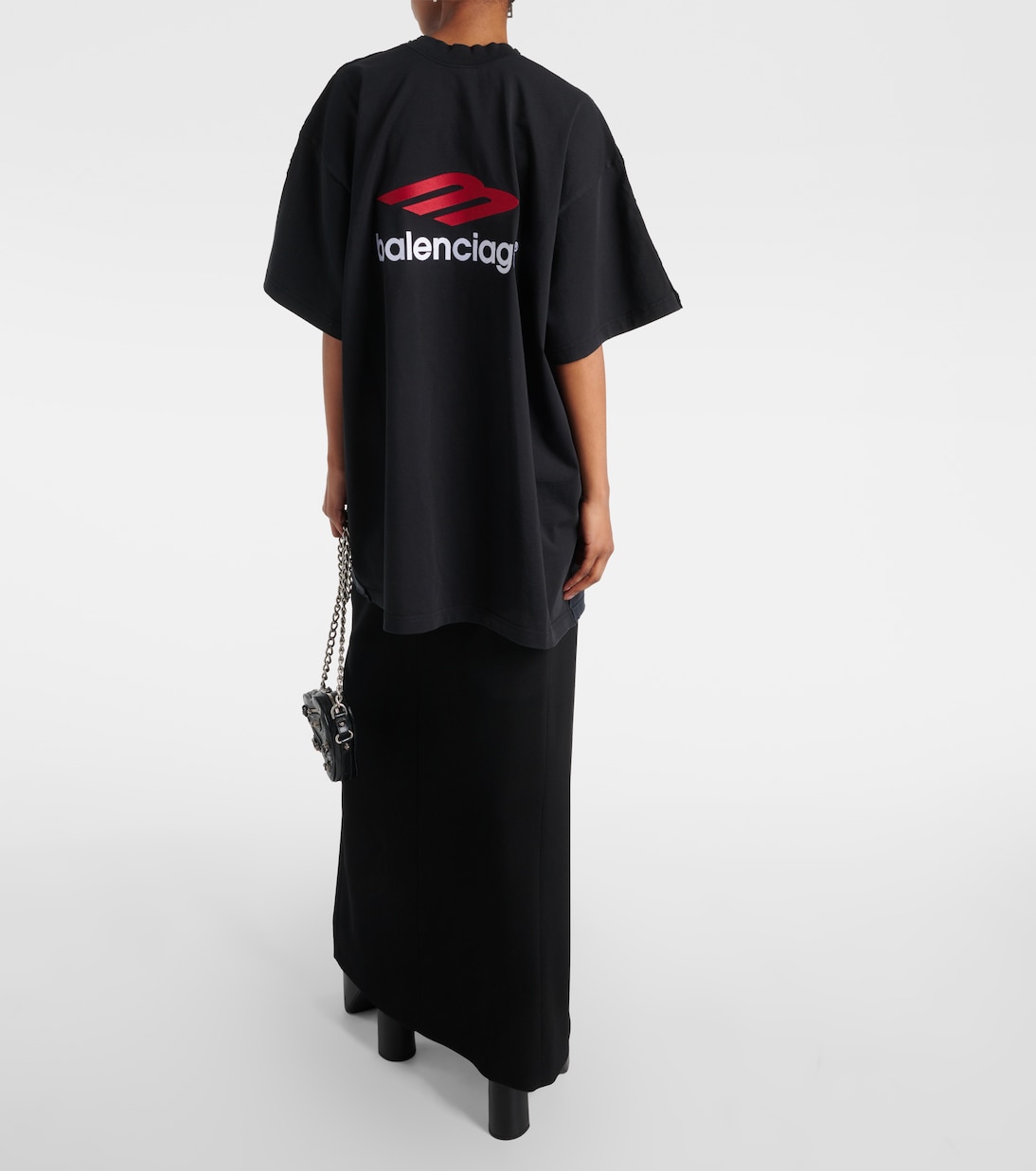 T-shirt Double Front en coton | Balenciaga