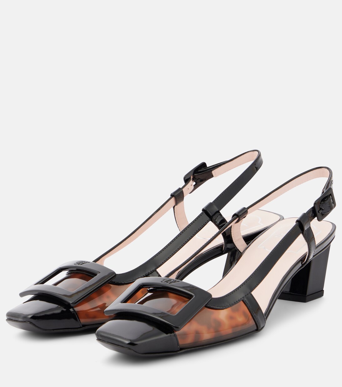 Escarpins Belle Vivier 45 en cuir verni | Roger Vivier