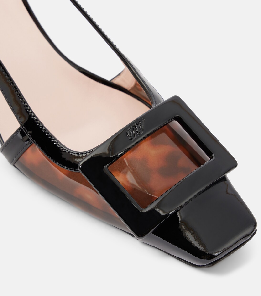 Escarpins Belle Vivier 45 en cuir verni | Roger Vivier