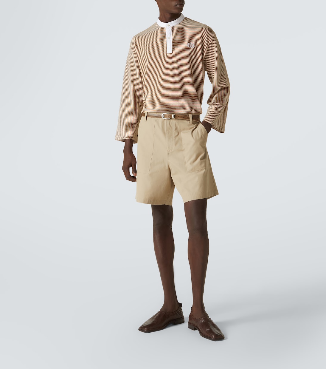 Newton striped cotton top | Bode