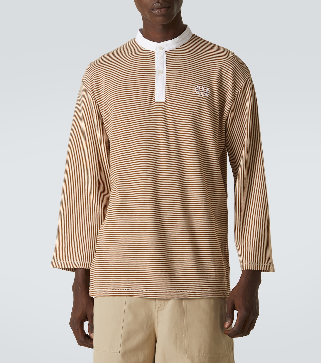 Newton striped cotton top | Bode