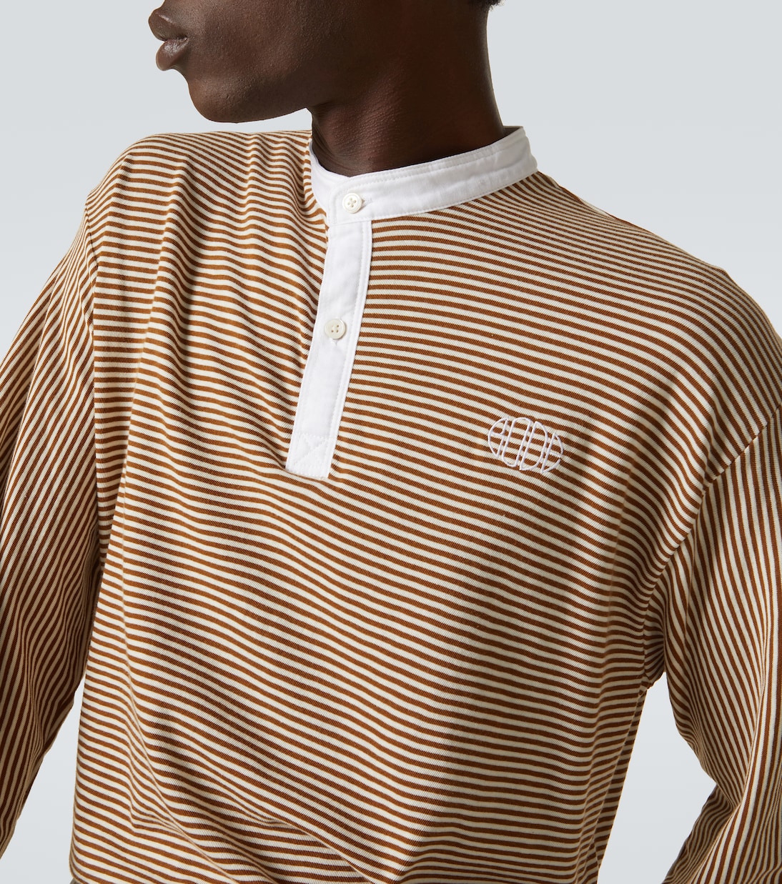 Newton striped cotton top | Bode