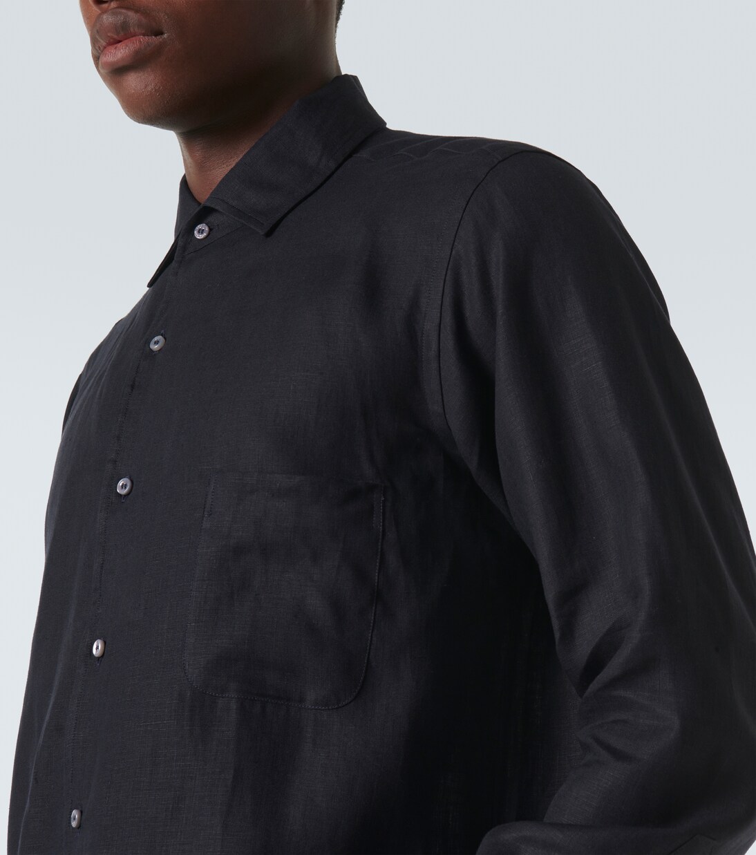 André linen shirt | Loro Piana
