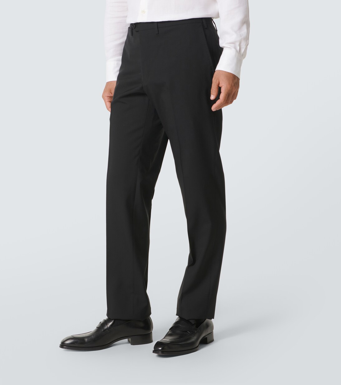 싱글 브레스티드 울 수트 | Kiton