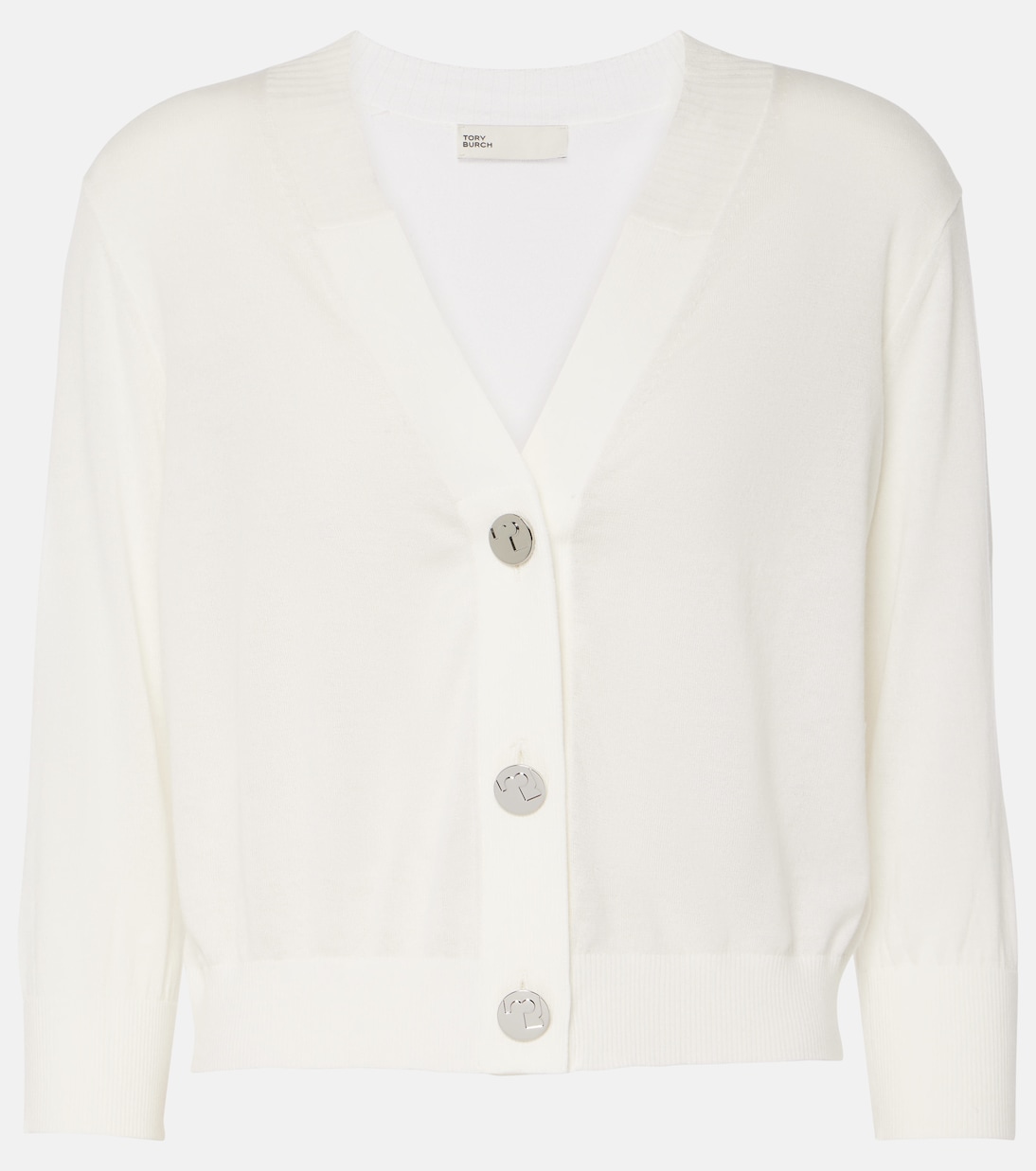 Cropped-Cardigan aus Baumwolle | Tory Burch