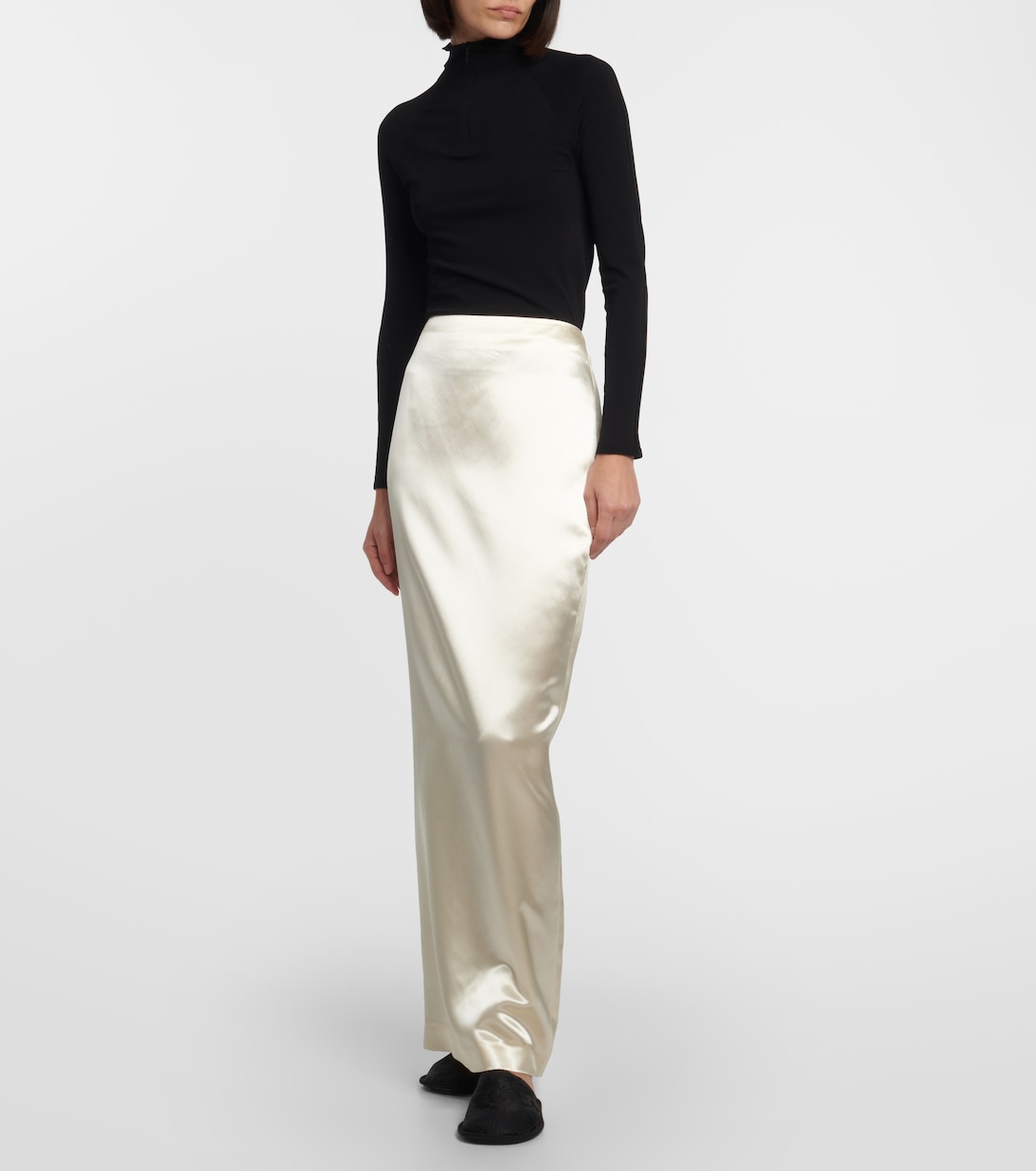 Bartelle satin maxi skirt | The Row