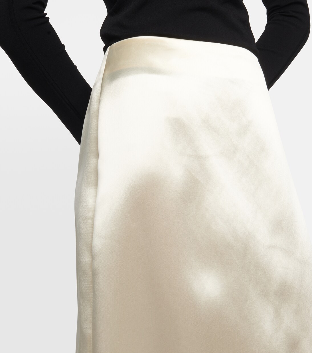 Bartelle satin maxi skirt | The Row