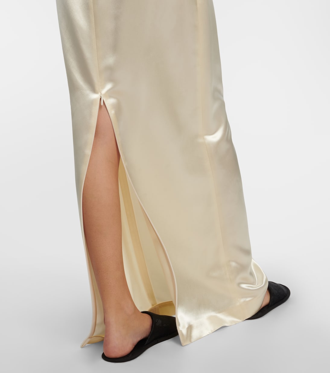 Bartelle satin maxi skirt | The Row