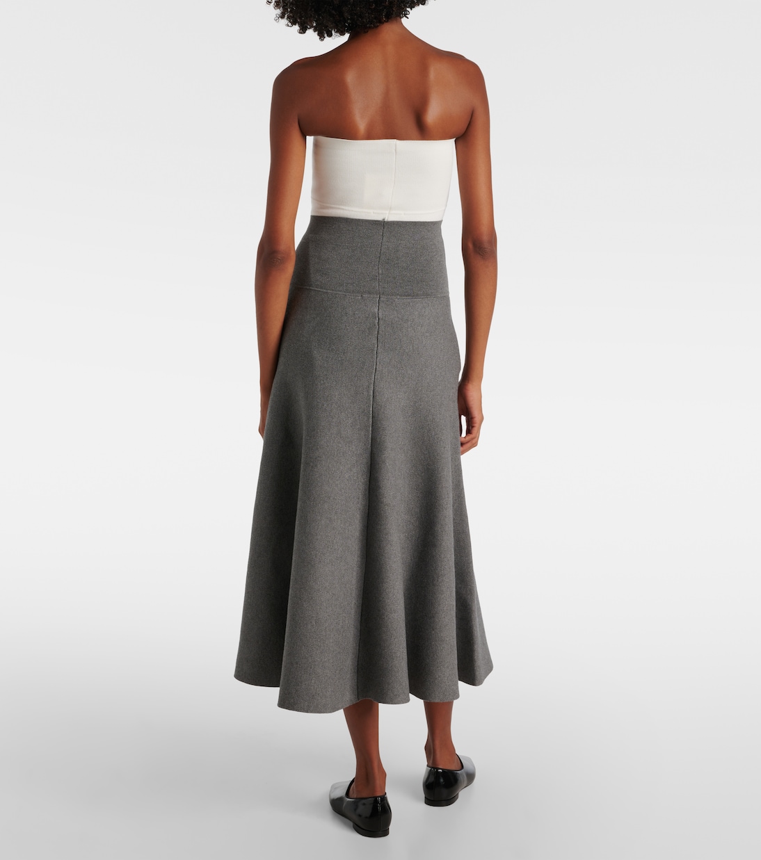 Gabrielle knitted midi skirt | The Frankie Shop