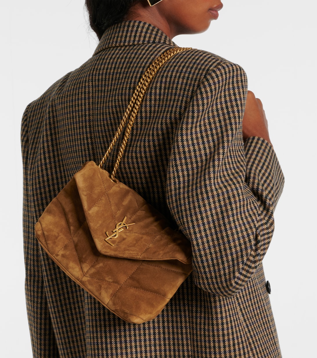 Loulou Toy suede shoulder bag | Saint Laurent