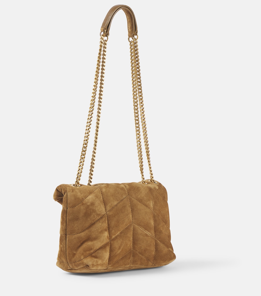 Loulou Toy suede shoulder bag | Saint Laurent
