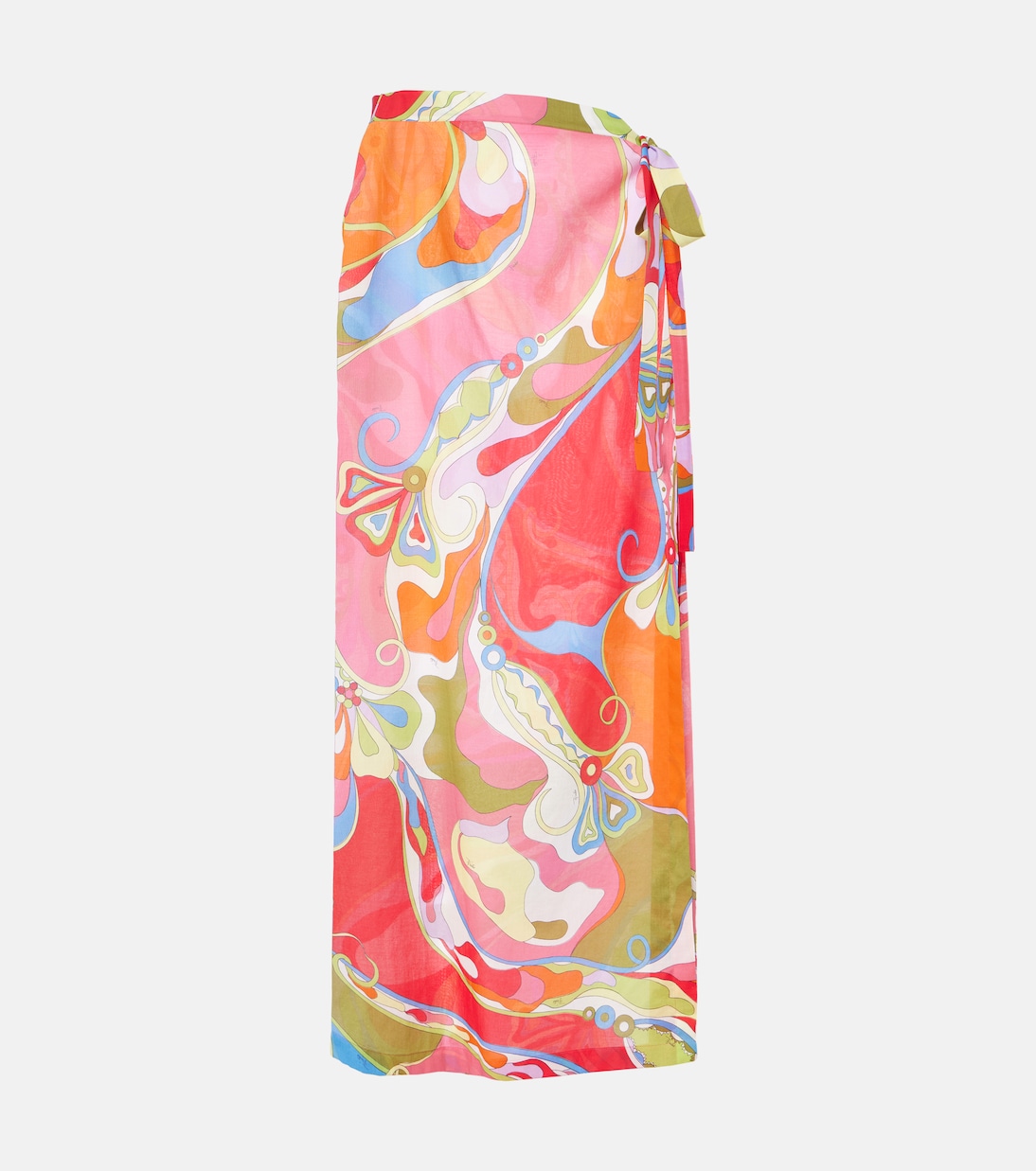 Orchidee cotton muslin beach cover-up | Pucci