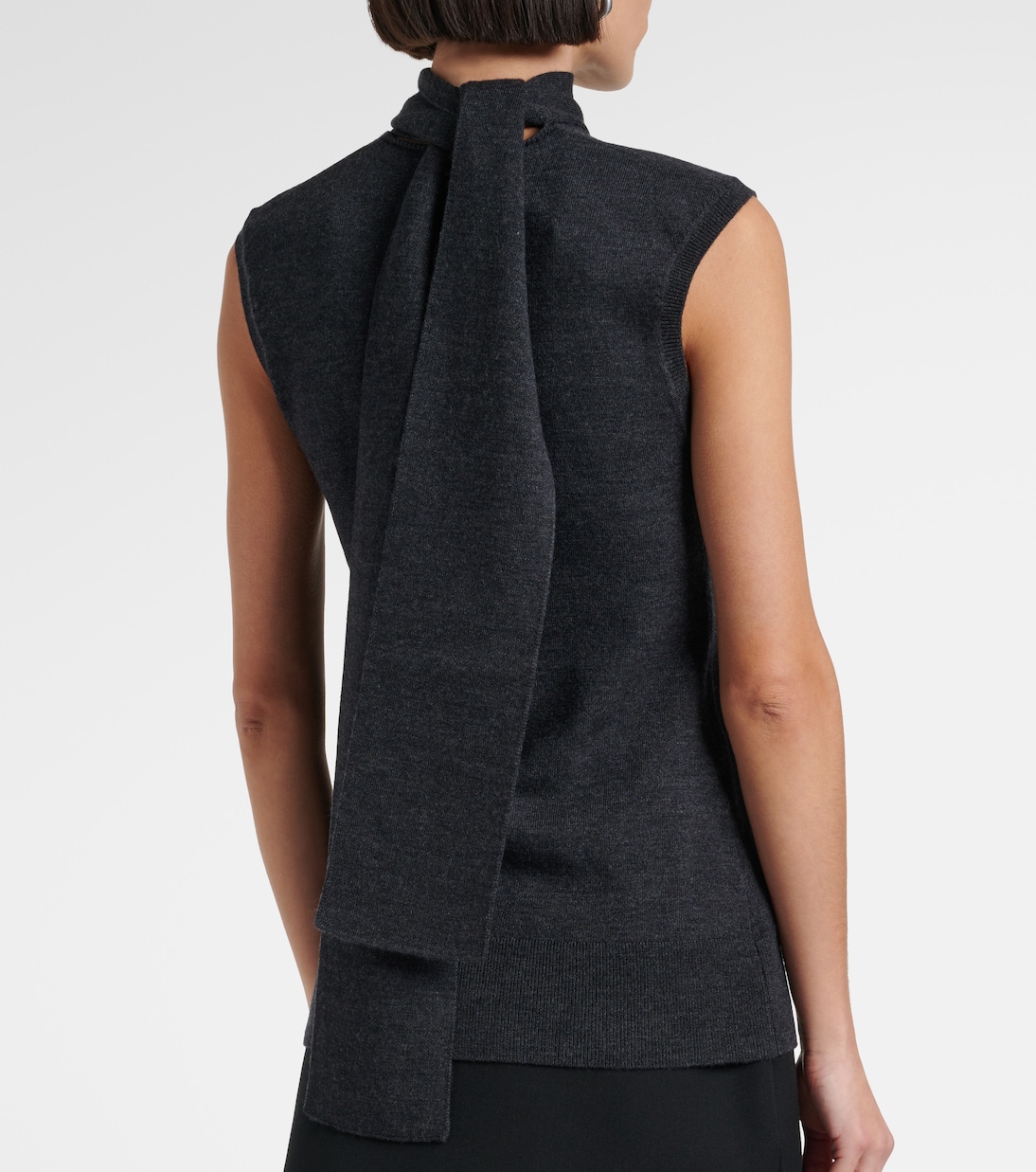 Top Sash aus einem Wollgemisch | Toteme