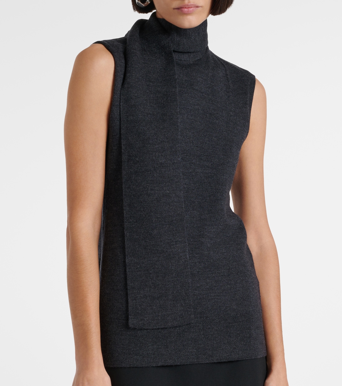 Top Sash aus einem Wollgemisch | Toteme