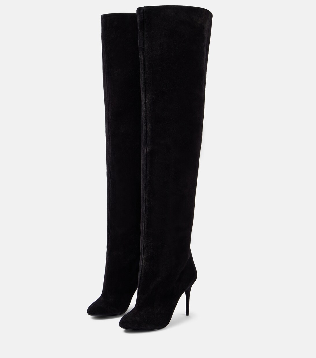 Decollete Cuissardes suede knee-high boots | Alaïa