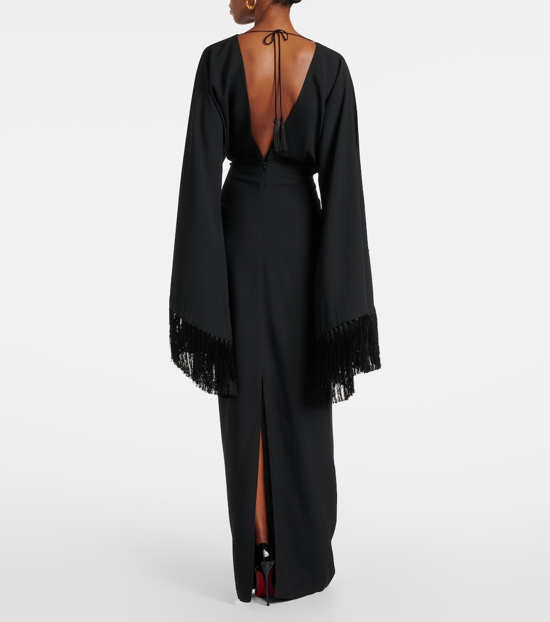 Abito lungo Magnifique in crêpe | Taller Marmo