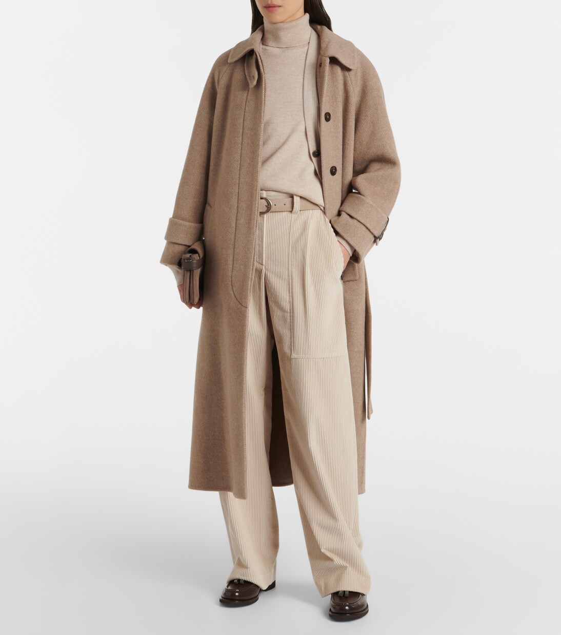 Gerade Hose aus Baumwoll-Cord | Brunello Cucinelli