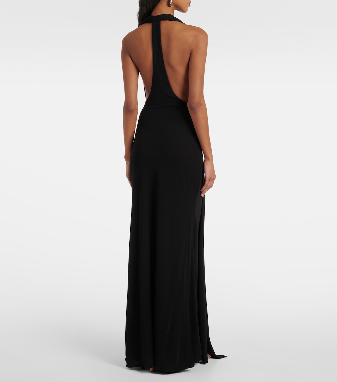 Trapeze draped jersey gown | Christopher Esber