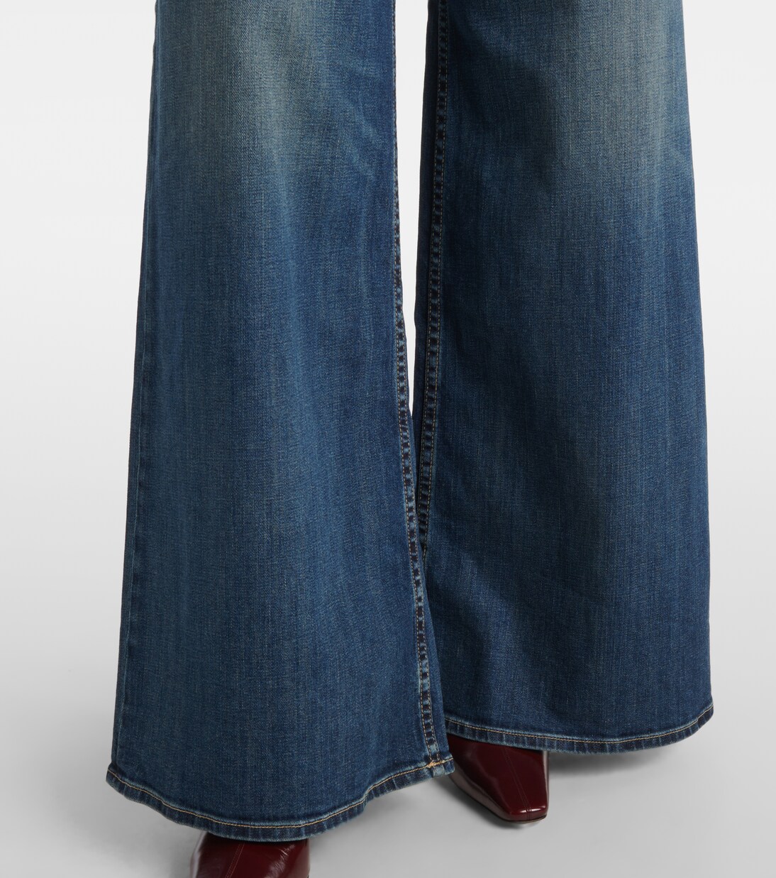 Mid-Rise Wide-Leg Jeans Rolland | Nili Lotan