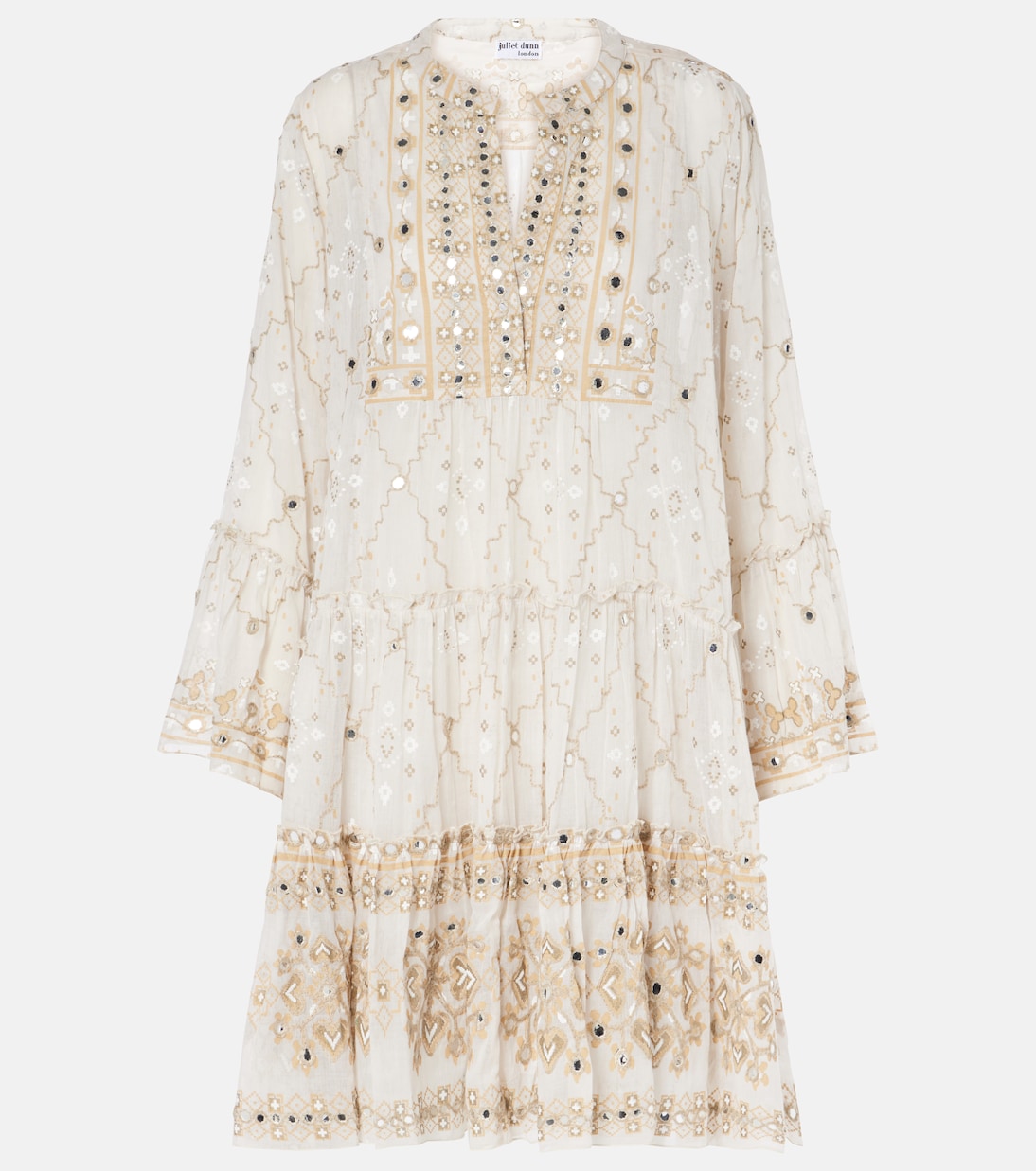 Robe Mosaic imprimée en coton | Juliet Dunn