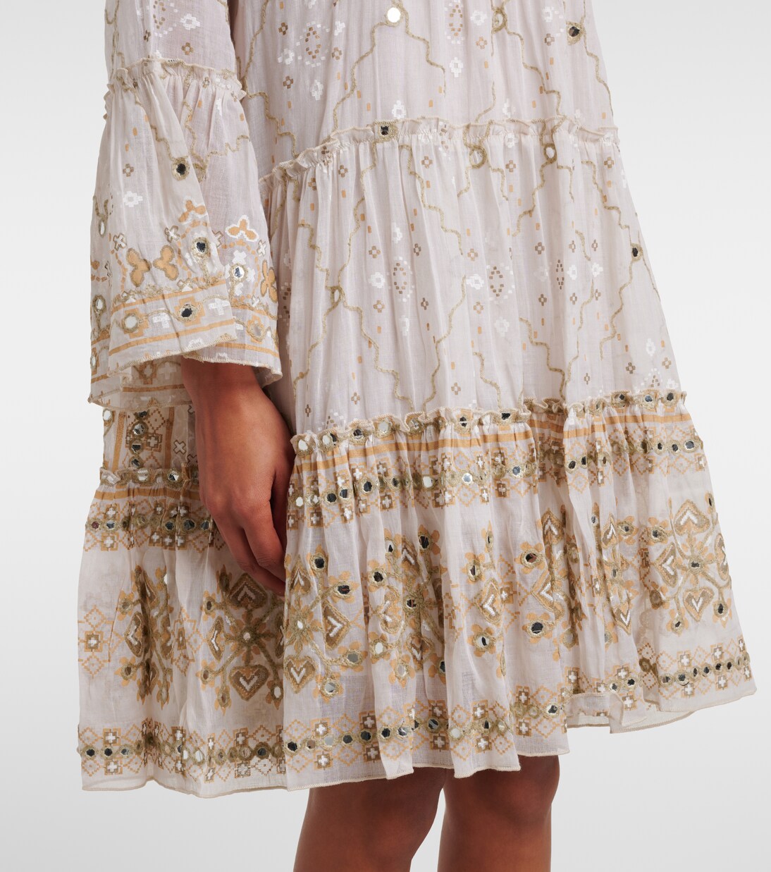 Robe Mosaic imprimée en coton | Juliet Dunn