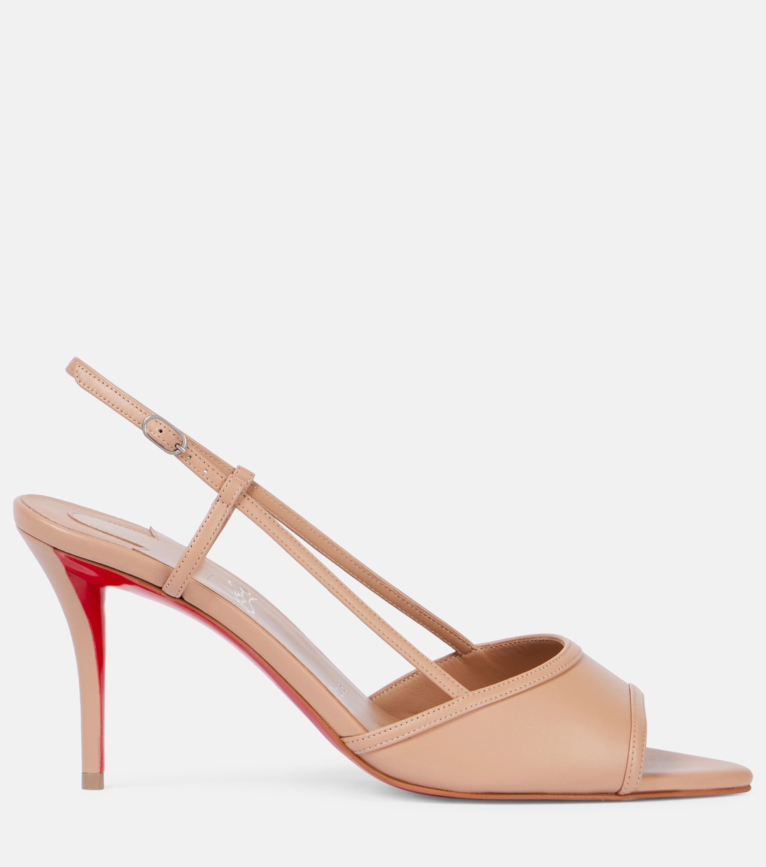 Miss Z 80 patent leather slingback pumps | Christian Louboutin