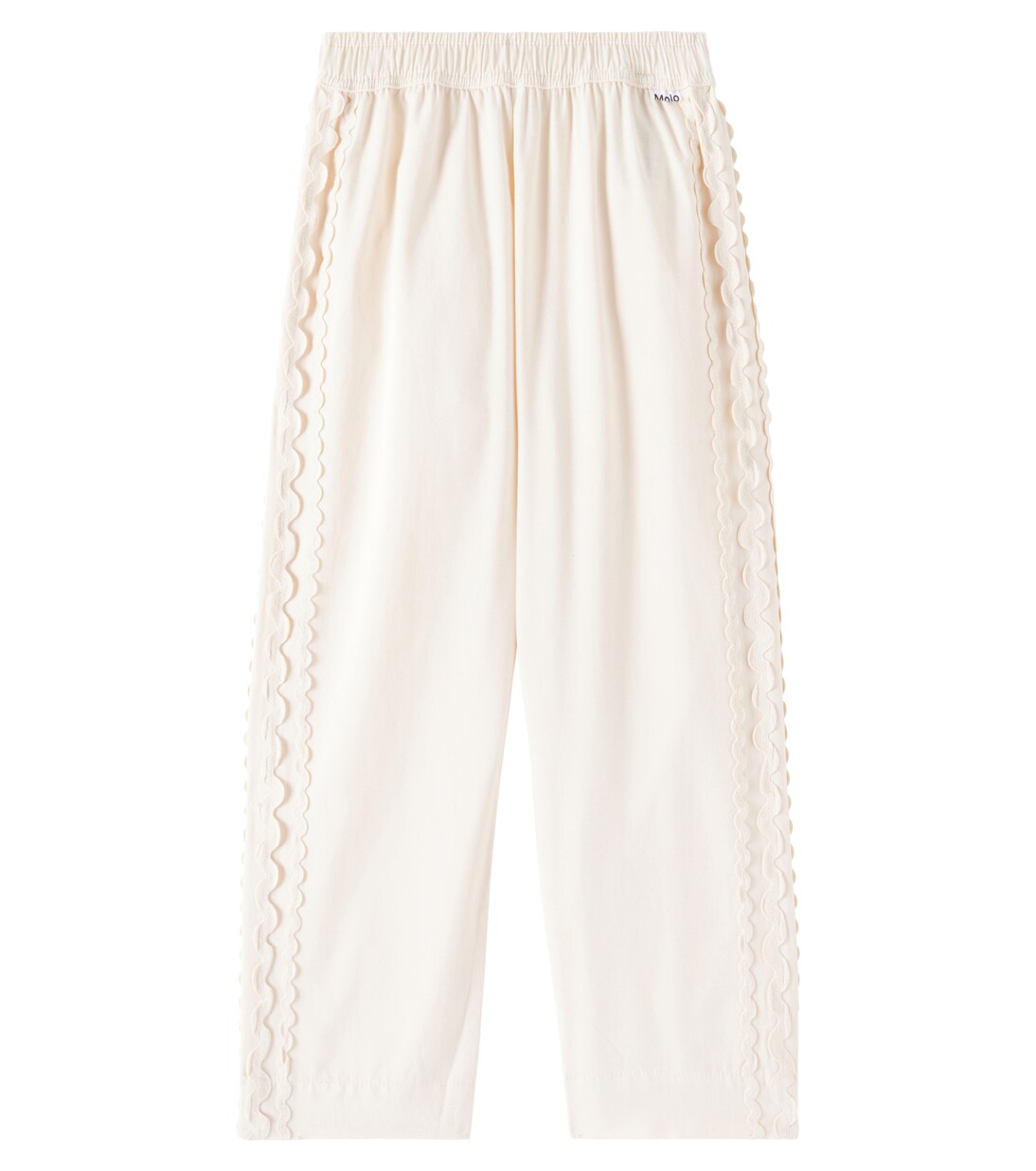 Adelyn lace-trimmed cotton pants | Molo