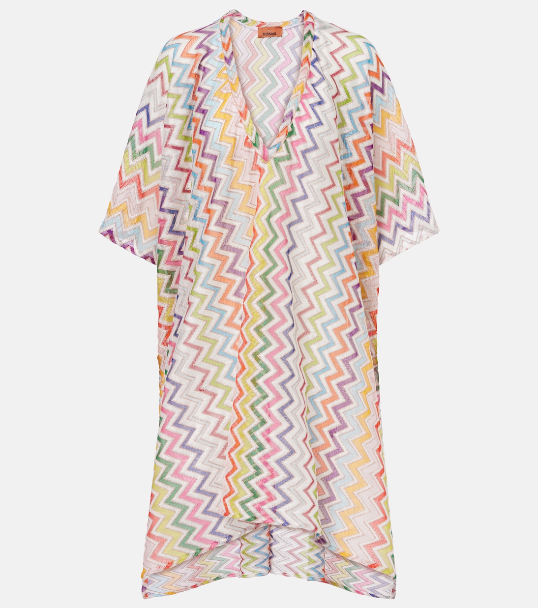 Kaftan aus Häkelstrick | Missoni