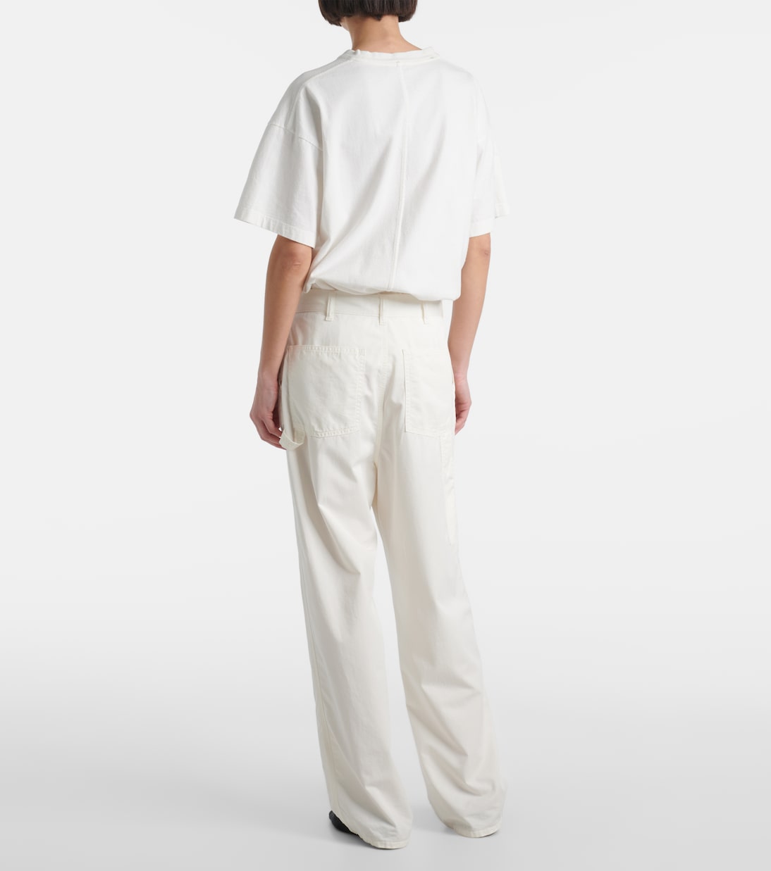 Pantaloni Sharka in cotone e cashmere | The Row