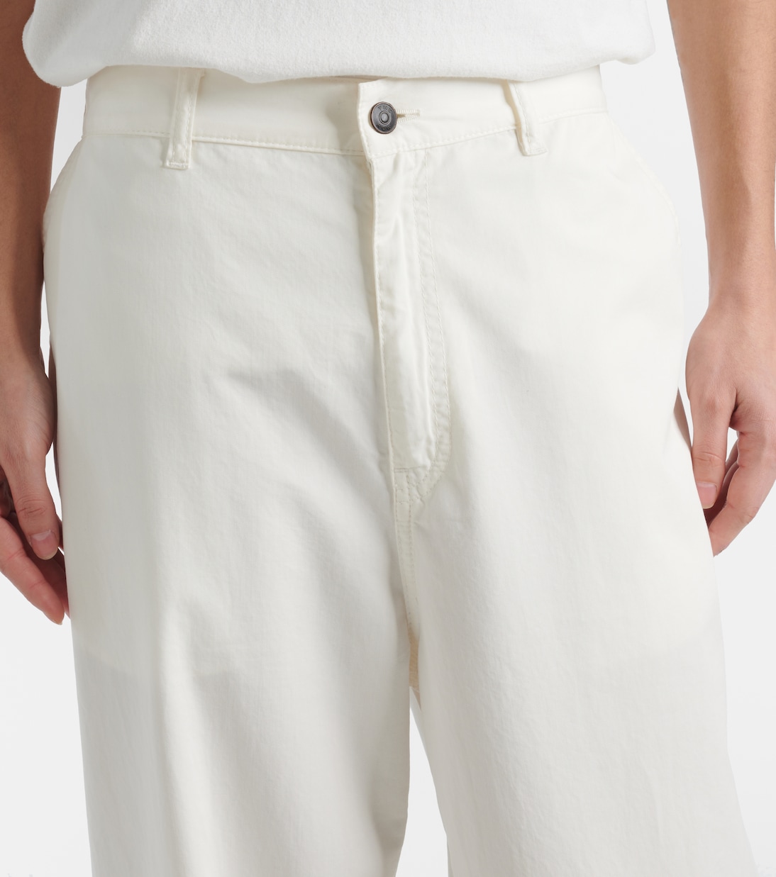 Pantaloni Sharka in cotone e cashmere | The Row