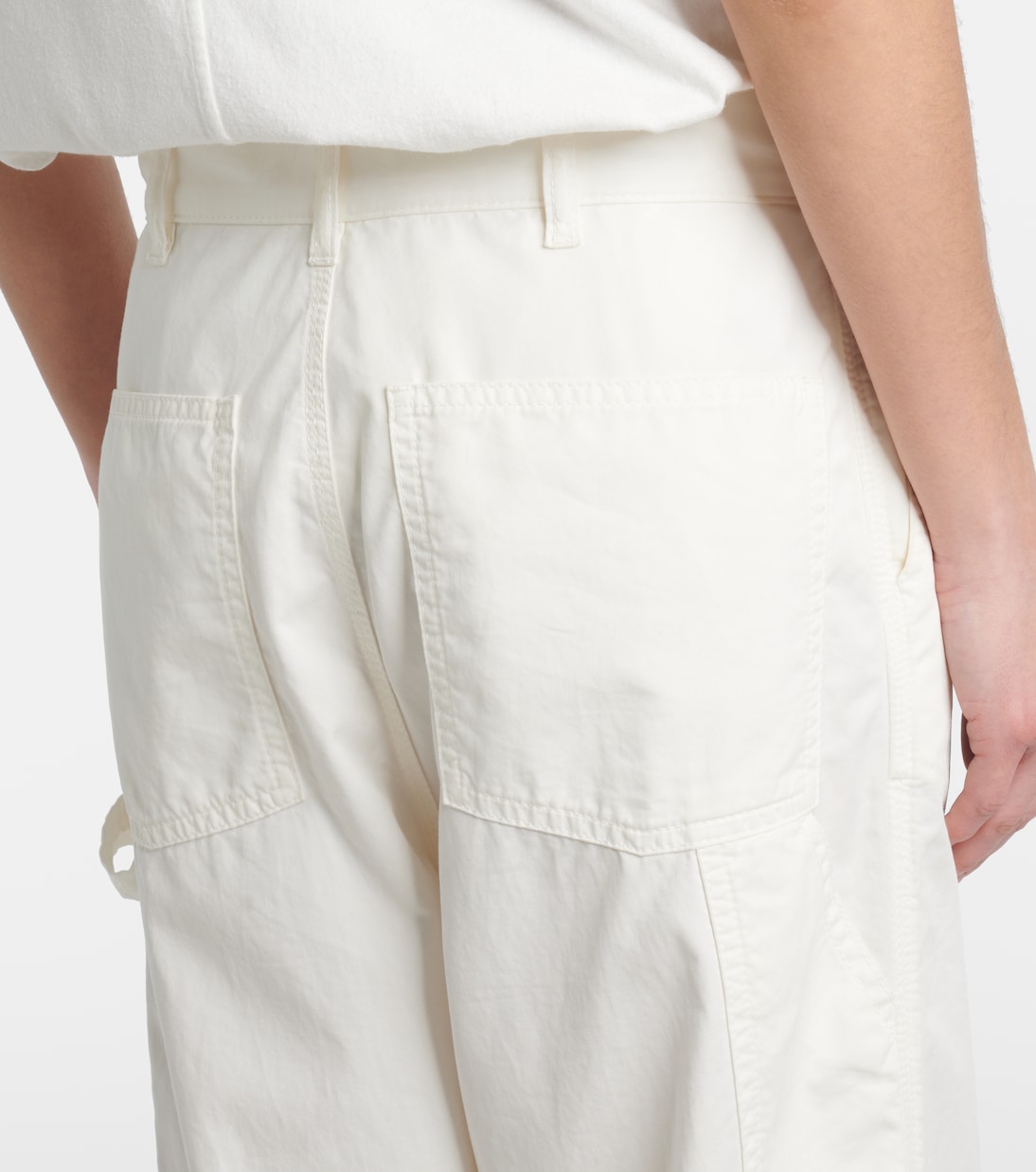 Pantaloni Sharka in cotone e cashmere | The Row