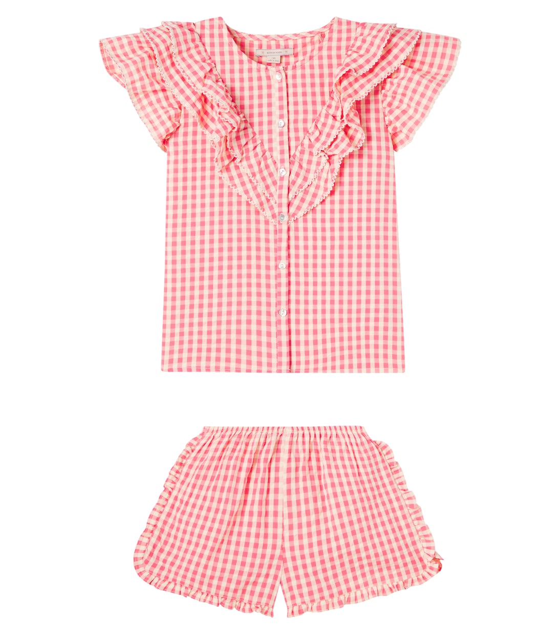 Kim cotton shirt and shorts set | Konges Sløjd