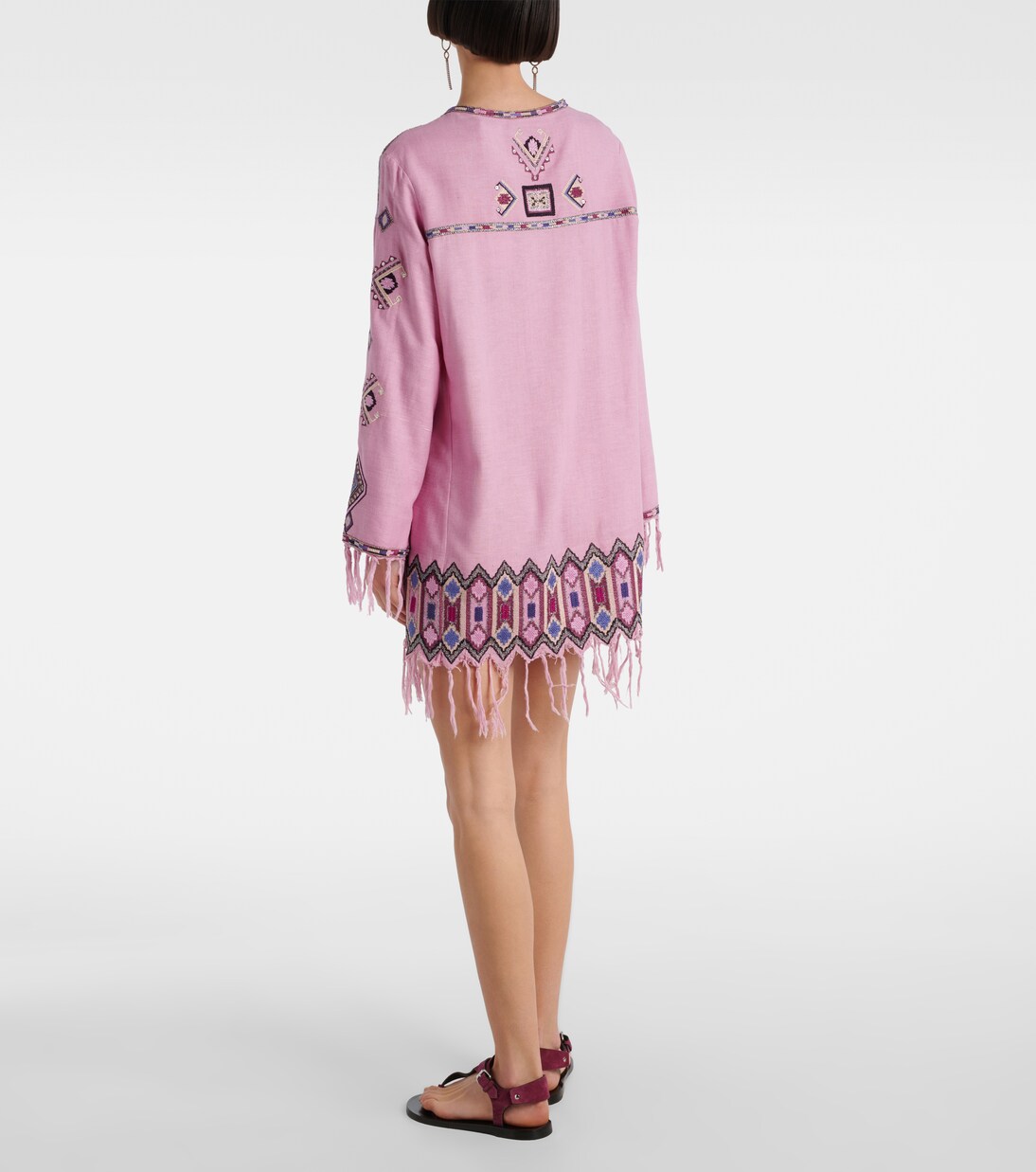 Robe Zayana en soie à sequins | Isabel Marant