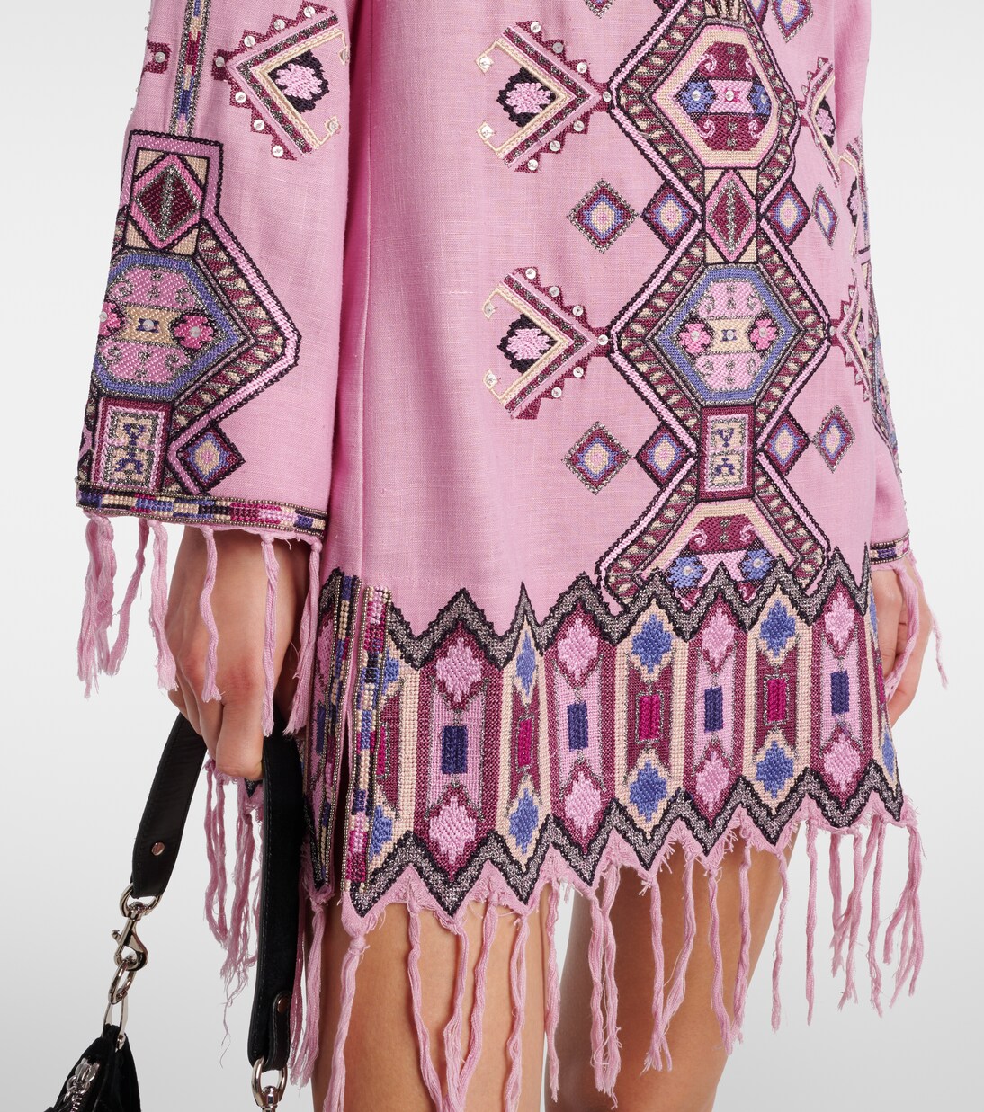 Robe Zayana en soie à sequins | Isabel Marant