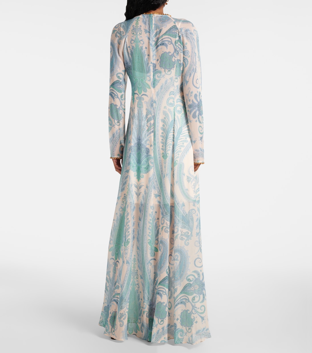 Vestido largo Illuminate con cuentas | Zimmermann