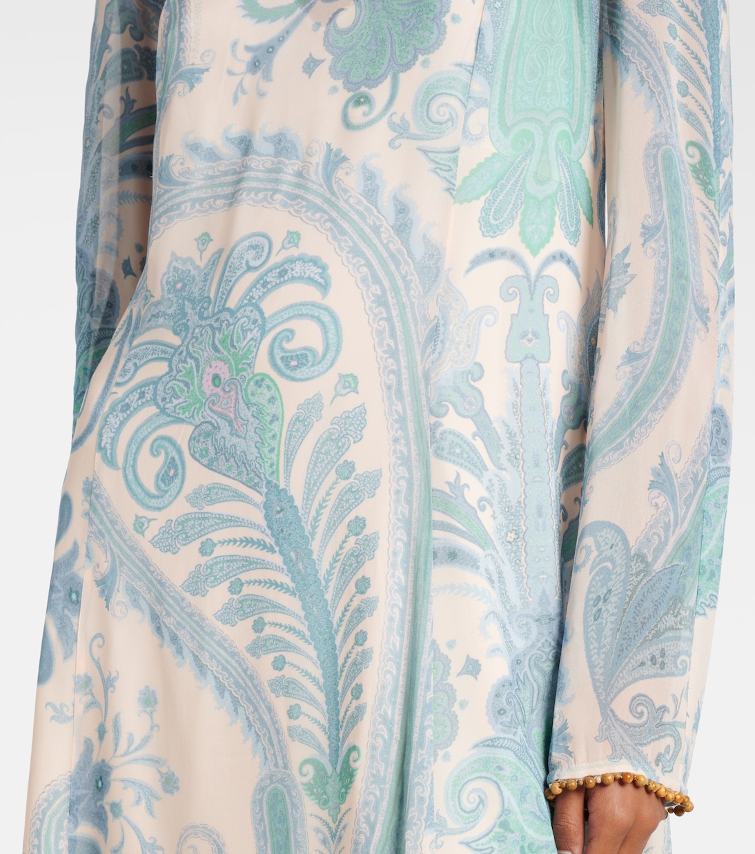 Vestido largo Illuminate con cuentas | Zimmermann