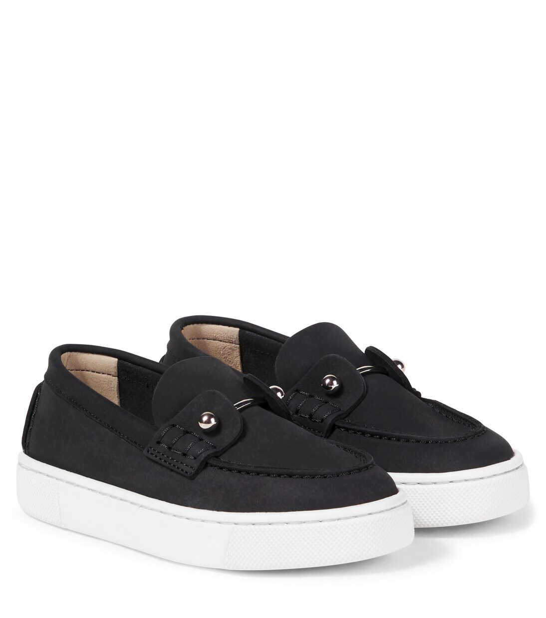 Chambelikid suede loafers | Christian Louboutin Kids